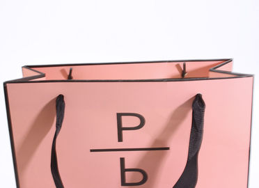Genaue Druckrosa-Papierfördermaschinen-Taschen, fantastische Butiken-Einkaufstaschen fournisseur