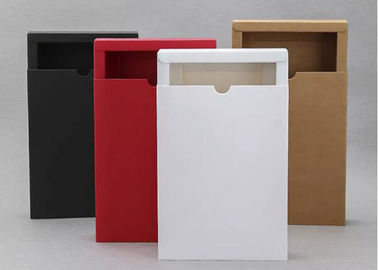 Rechteckige kleine Kraftpapier-Geschenkbox, Fach-Kasten des Kraftpapier-350g fertigte Farbe besonders an fournisseur
