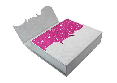 Noble Art-Gewohnheit Druckgeschenkbox-silberne Farbgröße 22 * 30 * 7CM fournisseur
