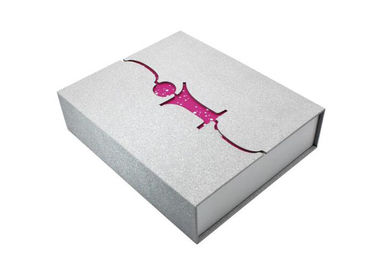 Noble Art-Gewohnheit Druckgeschenkbox-silberne Farbgröße 22 * 30 * 7CM fournisseur