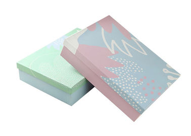 Biologisch abbaubare Gewohnheit druckte Geschenkbox-Kunstdruckpapier-Material CMYK/Pantone-Farbe fournisseur