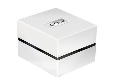 Buntes Luxusgeschenk-Verpackenkasten-Plastik-Größe 9,5 x 11 x 7.6cm für Uhr fournisseur