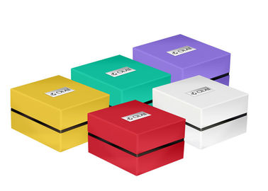 Buntes Luxusgeschenk-Verpackenkasten-Plastik-Größe 9,5 x 11 x 7.6cm für Uhr fournisseur