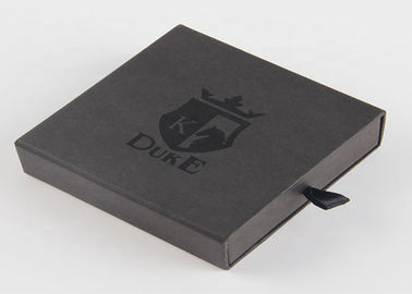 Schwarzes Farbluxusgeschenk-Verpackenkästen wiederverwendbares Cutsomized-Logo für Armband fournisseur