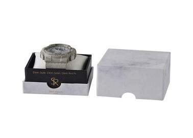 Pappe-Morden-Marmor-Geschenkbox, sondern Uhr-Geschenkboxen mit Kissen aus fournisseur
