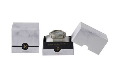 Pappe-Morden-Marmor-Geschenkbox, sondern Uhr-Geschenkboxen mit Kissen aus fournisseur
