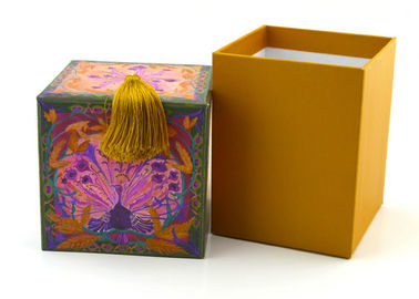Quasten-vorzügliche Luxuskerzen-Kästen, Kerzen-Geschenkbox-handgemachtes nicht giftiges fournisseur
