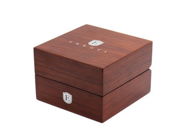 Klassisch sondern Sie Uhr-Darstellungs-Kasten-Glanz-Lack-festes Holz-Material aus fournisseur