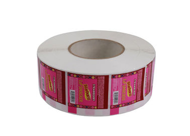 Widerstandsfähige kundenspezifische Aufkleber-rosa Farbe nicht giftig für Lippenbalsam fournisseur