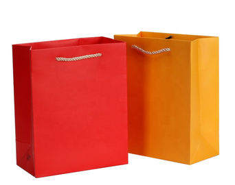 Ungiftige Gewohnheit druckte Papiertüte-Offsetdruck für Förderung/das Einkaufen fournisseur