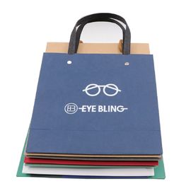 Mehrfache Farbgewohnheit druckte Papiertüten Matt/die glatte Laminierungs-Oberflächenbehandlung fournisseur