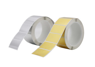 Hitzebeständiges kundenspezifisches Aufkleber-Gold/silberne Folien-Material irgendeine Form verfügbar fournisseur