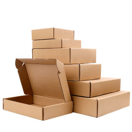 Kraftpapier-Brown-Karton-Kasten, kundenspezifische gewölbte Kasten-Stärke 0.23mm fournisseur