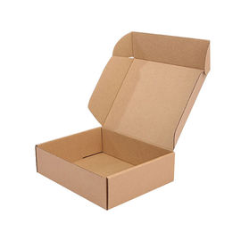Kraftpapier-Brown-Karton-Kasten, kundenspezifische gewölbte Kasten-Stärke 0.23mm fournisseur