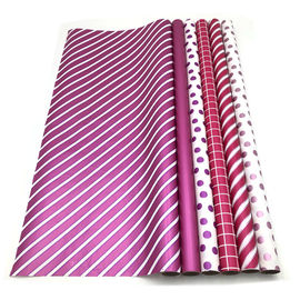 Doppelte Seitenverschiedene Farbe X.500 cm der geschenk-Packpapier-Rollengrößen-70 verfügbar fournisseur