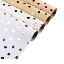 Antikratzer punktiert Packpapier-recyclebares Holzschliff-Papier für Blumen-/Geschenk-Paket fournisseur