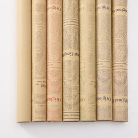 Abbaubare Packpapier-Größe 50 * 70cm ungebleichtes Kraftpapier-Material fournisseur