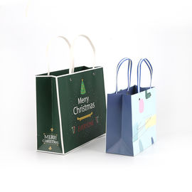 Populäres Papier-Geschenk-Verpackentaschen-biologisch abbaubares kundengebundenes Gewicht für Weihnachten fournisseur