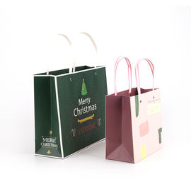 Populäres Papier-Geschenk-Verpackentaschen-biologisch abbaubares kundengebundenes Gewicht für Weihnachten fournisseur