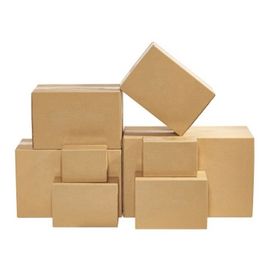 Beweglicher gewölbter Karton-bewegliche Kästen Browns für Briefkasten-Papier fournisseur