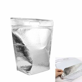 Schock-Beweis-sackt thermische Nahrungsmitteltaschen, Isoliernahrungsmittellieferung Aluminiumfilm-Material ein fournisseur