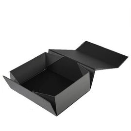 Die faltbare gedruckte Gewohnheit packt freundliche schwarze Farbe Eco für förderndes ein fournisseur
