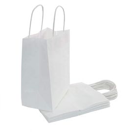 Moderne verschiedene Farbe der Kraftpapier-Papiertüte-Größen-21 * 11 * 27cm verfügbar fournisseur