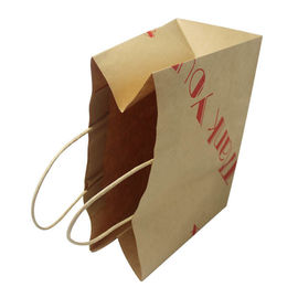 Kundengebundene Größen-Kraftpapier-Papiertüten für Förderungen/Geschenke/Anzeigen fournisseur