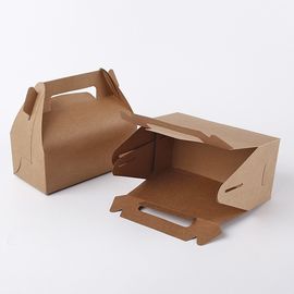Tragbare faltende Verpacken- der Lebensmittelkasten-Größe 15,5 * 8.6cm für die Kekse, die Nahrung backen fournisseur