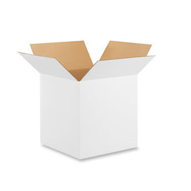 Kundengebundenes Vollenden-Wellpappe-Material Logo-Verschiffen-Kasten-Matts Laminatoin fournisseur