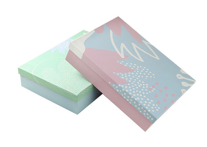 Biologisch abbaubare Gewohnheit druckte Geschenkbox-Kunstdruckpapier-Material CMYK/Pantone-Farbe fournisseur
