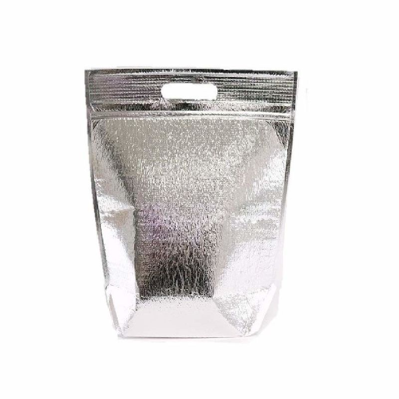 Schock-Beweis-sackt thermische Nahrungsmitteltaschen, Isoliernahrungsmittellieferung Aluminiumfilm-Material ein fournisseur