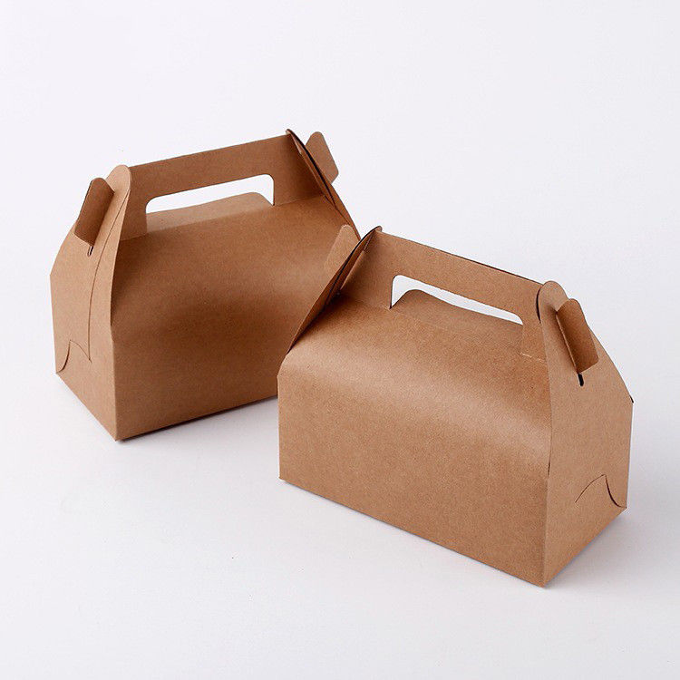 Tragbare faltende Verpacken- der Lebensmittelkasten-Größe 15,5 * 8.6cm für die Kekse, die Nahrung backen fournisseur