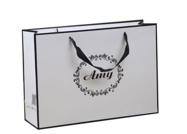 Guter Preis Moderner Entwurfs-Papier-Einkaufstasche-Material 200g - weißes Papier der Karten-350g Online