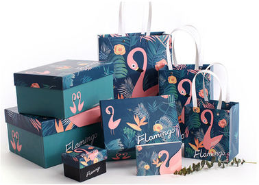Good price Karikatur-Flamingo-Gewohnheit druckte Geschenkboxen für Familie/Werbungs-Förderung Online