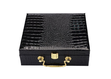 Good price PU-Leder-Luxusgeschenk-Verpackenkästen Cutsomzied-Form mit tragbarem Griff Online