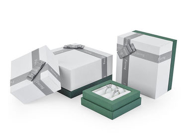 Good price Elegantes Luxusgeschenk-Verpackenkästen/Gewohnheit druckten Schmuckkästchen-Pappmaterial Online