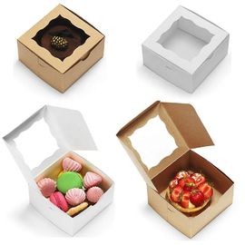 Good price Bäckerei-Kuchen nehmen Kasten, Verpacken- der Lebensmittelkästen mit klarem Betrachtungs-Fenster weg Online