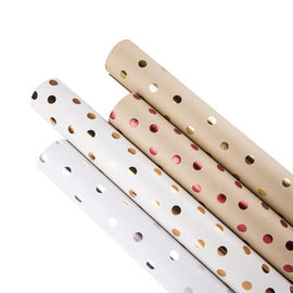 Good price Antikratzer punktiert Packpapier-recyclebares Holzschliff-Papier für Blumen-/Geschenk-Paket Online